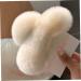 Fluffy Hair Clips 5.1 Inch Large Strong Hold Fuzzy Claw Clip for Thick Hair Nonslip Winter Half Bun Hairpins Hair Jaw Clips Gifts for Women Beige Fluffy Hair Clips - Buy Online on GoSupps.com