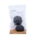 NORI KONJAC SPONGE. Charcoal Bamboo. Facial sponge. Natural fiber/antiacne/all types of skin/cleanse and exfoliates/vegan