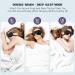 Upgraded Anti-Slip Eye Mask for Men & Women | 3D Sleep Mask with Perfect Light Blocking & 2 Adjustable Straps - Comfortable & Secure Fit - Buy Online on GoSupps.com