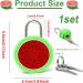 JALCH Cute Watermelon Fruit-Shaped Mini Lock with Key - Ideal for Securing Your Travel Gear School Supplies and Valuables - Buy Online on GoSupps.com
