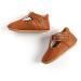 Baby Girls Mary Jane First Walking Shoes | Anti-Slip PU Leather Princess Shoes for Infants 0-6 Months (Dark Brown) - Buy Online on GoSupps.com
