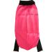YUPs Long Sleeping Silk Satin Adjustable Hair Bonnet with Ties for Long Hair and Long Braids One Size-L Hot pink