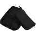 Healvian Diabetic Glucose Meter Bag - 4pc Organizer Set, Portable Travel Carrying Bag - Black (19x14.5x1cm) x2 - Buy Online on GoSupps.com