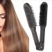 Hair Straightener Brush Styling Brush Ergonomic Handle for Fast Drying Styling with High Temperature Resistance Hair Straightener Brush - Buy Online on GoSupps.com
