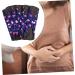 Washable Cloth Menstrual Pads Set | Reusable Light Incontinence & Menstrual Liners | Charcoal Fibre | Purple Napkin Towels - Buy Online on GoSupps.com
