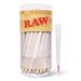 RAW Cones Organic King Size | 100 Pack | Pure Hemp Pre Rolled Papers with Tips Included