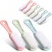 9 Pieces Handle Grip Nail Brush for Cleaning, Hand Fingernail Cleaner Brush Manicure Tools Scrub Cleaning Brushes Kit for Toes and Nails Men Women (Green, Pink, Blue)