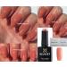 Bluesky 80571 Clay Canyon Salmon Nail Gel Polish UV LED Soak Off 10ml