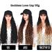 Goddess Faux Locs Baseball Cap Wig with Ombre Color Synthetic Hair - 24inch Long Braiding Hair for Women (BL-1B) - Buy Online on GoSupps.com