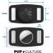 Pup Culture Airtag Dog Collar Holder - Protective GPS Tracker Case for Apple iPhone - Black - Buy Online on GoSupps.com