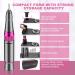 Heartyfly Nail Drill - 35000 RPM Electric File for Gel Nails | Adjustable Speed, Professional Tool for Acrylic & Cuticles - Buy Online on GoSupps.com