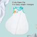 MOEMOE BABY 2.5 Tog Giraffe S Baby Sleeping Bag 0-6 Months | Winter Sleep Sack 67cm | Sleeveless Toddler Sleep Bag - Buy Online on GoSupps.com