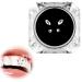 4 Pieces Tooth Gem Tooth Shine Jewelry Rhinestones DIY Fashionable Tooth Ornaments Artificial Crystal Tooth Decor for Reflective Teeth Ornament(White)