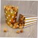 OHPHCALL 50pcs Boxes Popcorn Buckets Holiday Small Popcorn Boxes Popcorn Container Kids Decor Mini Popcorn Favor Boxes Popcorn Bags for Party French Fry Cups Candy Tableware Paper medium Golden - Buy Online on GoSupps.com