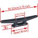 Pack of 6 Black Marine Dock Cleats for Kayak, Canoe, and Boat Mooring - Buy Online on GoSupps.com