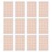 FARUTA Disposable Ear Seeds: 1800Pcs Acupuncture Vaccaria Ear- Disposable Ear Press Seeds- Multi- Condition Ear Acupressure Kit