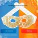 Eye Mask Ice Pack for Eyes - Reusable - Hot/Cold Compress for Eye Strain and Dark Circles - Buy Online on GoSupps.com