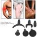 6 Piece Deep Tissue Massage Head Set - Replacement Attachments for Massage Guns | 0.7 Inch Compatible Heads for Enhanced Relief - Buy Online on GoSupps.com