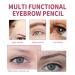 Professional Multi-Function Eyebrow Brush - Dark Brown 3P - Buy Online on GoSupps.com