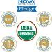 Nova Nutritions Organic Licorice Root Powder 16 OZ (454 gm) - Glycyrrhiza glabra Supplement - Buy Online on GoSupps.com