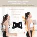 Posture Corrector for Women & Men | Adjustable Back Brace & Shoulder Support | Relief for Back Pain & Improved Clavicle Posture - Buy Online on GoSupps.com