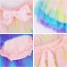 PHOGARY Baby Girls Tutu Skirt with Diaper Cover and Flower Headband - Birthday Outfit for Infant Toddler - Buy Online on GoSupps.com