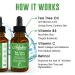 Buy Tea Tree + Ultra Serum for Clear Skin | Blemish Care with Tea Tree Oil Niacinamide Salicylic Acid & Retinol - 1 Fl Oz - Buy Online on GoSupps.com
