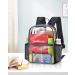 Paxiland Clear Stadium Approved Mini Backpack - 12x12x6 Heavy Duty with iPad Compartment | Ideal for School, Sports Events, Concerts, and Festivals - Buy Online on GoSupps.com
