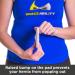 BraceAbility Hernia Belt Replacement Pad | Silicone & Soft Fabric Cover for Hernia Support | Fits Elastic Binders & Belts - Buy Online on GoSupps.com
