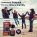 Sambucol Black Elderberry Immuno Forte Liquid Syrup 120ml - Immune Support with Vitamin C & Zinc - Buy Online on GoSupps.com