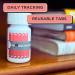 10-Day Tracking Stickers for Vitamins & Medications | Easy Pill Tracker & Daily Organizer | 3 Pack - AM/PM Day & Night Solutions - Buy Online on GoSupps.com