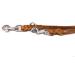 Adjustable Dog Liner for Small & Large Dogs - 2m Cognac Double Linen - Buy Online on GoSupps.com