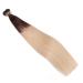 Shop High-Quality Keratin Bonding #2/60 Ombre U-Tip Hair Extensions - 50cm 150 Strands of 100% Remy Real Hair by Novon - 75g - Buy Online on GoSupps.com