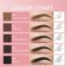  SONGVISON Double Sided Curved Eyebrow Pencil with Double Tip for Women Effortlessly Natural Eyebrow All-Day Wear Waterproof and Stain Resistant - Buy Online on GoSupps.com