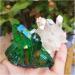 78grams Natural Green Angel Aura Quartz Crystal Cluster Titanium Coating Quartz Cluster Electroplating Stone Crystal Cluster - Buy Online on GoSupps.com