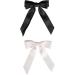 Brushworks Satin Hair Bow Duo Black & White - Buy Online on GoSupps.com