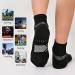 Cooplus Men's Cotton Athletic Ankle Socks - 6 Pairs Black, Medium Size - Buy Online on GoSupps.com
