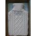 Hot Water Bottle with Knitted Cover | Soft 1.8L Premium Thermos Flask - Beige Knit for Comfort & Warmth - Buy Online on GoSupps.com