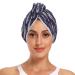 A Flock of Swimming Fish Hair Towel 2 Pack Super Absorbent Hair Drying Towel Quick Dry Hair Turbans Head Towel with Button Twisty Wrap for Women Girls