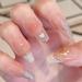 Nail dressing nail stickers French style love short and medium length styles(Long styles S) - Buy Online on GoSupps.com