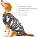 Kuoser Dog Recovery Suit - Breathable Body After Surgery Leak Protection Anti-Wound Licking Gray Camouflage (1 Pack) - Ideal for Male & Female Dogs - Buy Online on GoSupps.com
