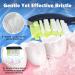 10 Pack Compatible Philips One Series Sonicare Replacement Brush Heads - Midnight Navy Blue for HY1100 HY1200 BD100/AZ Electric Toothbrush - Buy Online on GoSupps.com