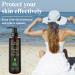 Organic Aloe Vera Gel - Fresh-Cut Extract for Moisturizing Skin & Hair Sunburn Relief - 6.93 Fl Oz - International Shipping Available - Buy Online on GoSupps.com