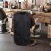 NOLITOY Hairdressing Apron | Barber & Stylist Sleeveless Work Bib | Durable Black Salon & Kitchen Cutting Cape - Buy Online on GoSupps.com