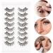 POPETPOP 8 Pairs Chemical Fiber False Eyelashes Lashes Natural Look Fluffy False Lashes Women Fake Eyelashes Makeup Eyelashes Reusable Fake Eyelashes Cat Eye Lashes Cosmetics Miss Soft - Buy Online on GoSupps.com
