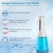 Water Flosser Cordless for Teeth - Rockwell 4 Modes Dental Oral Irrigator 6 Jet Tips 300ML Tank Rechargeable & Waterproof Ideal for Home & Travel - Buy Online on GoSupps.com