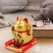 Chat De Fortune VIF Et Charmant Porte-Bonheur Maneki-Neko D coration Ornementale Pour D corer Le Bureau Le Salon(Sparkling Wine) - Buy Online on GoSupps.com