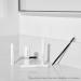 Duo Eyebrow Brush by Madluvv - Professional Angled Eye Brow and Spoolie Brush for Precision Makeup Application - Buy Online on GoSupps.com