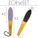 Pedicure Foot File Kit - Double Sided Callus Remover & Heel Rasp for Smoother Feet - 2pcs Set - Buy Online on GoSupps.com