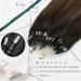 Shop Moresoo Microring Extensions | Real Hair #2/6/2 - Darkest Brown to Lightest Brown 50cm - Buy Online on GoSupps.com